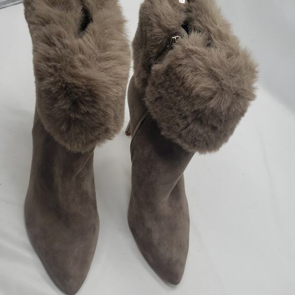SAM EDELMAN OLEANA ANKLE FUR BOOTIES size 7 - Picture 2 of 15